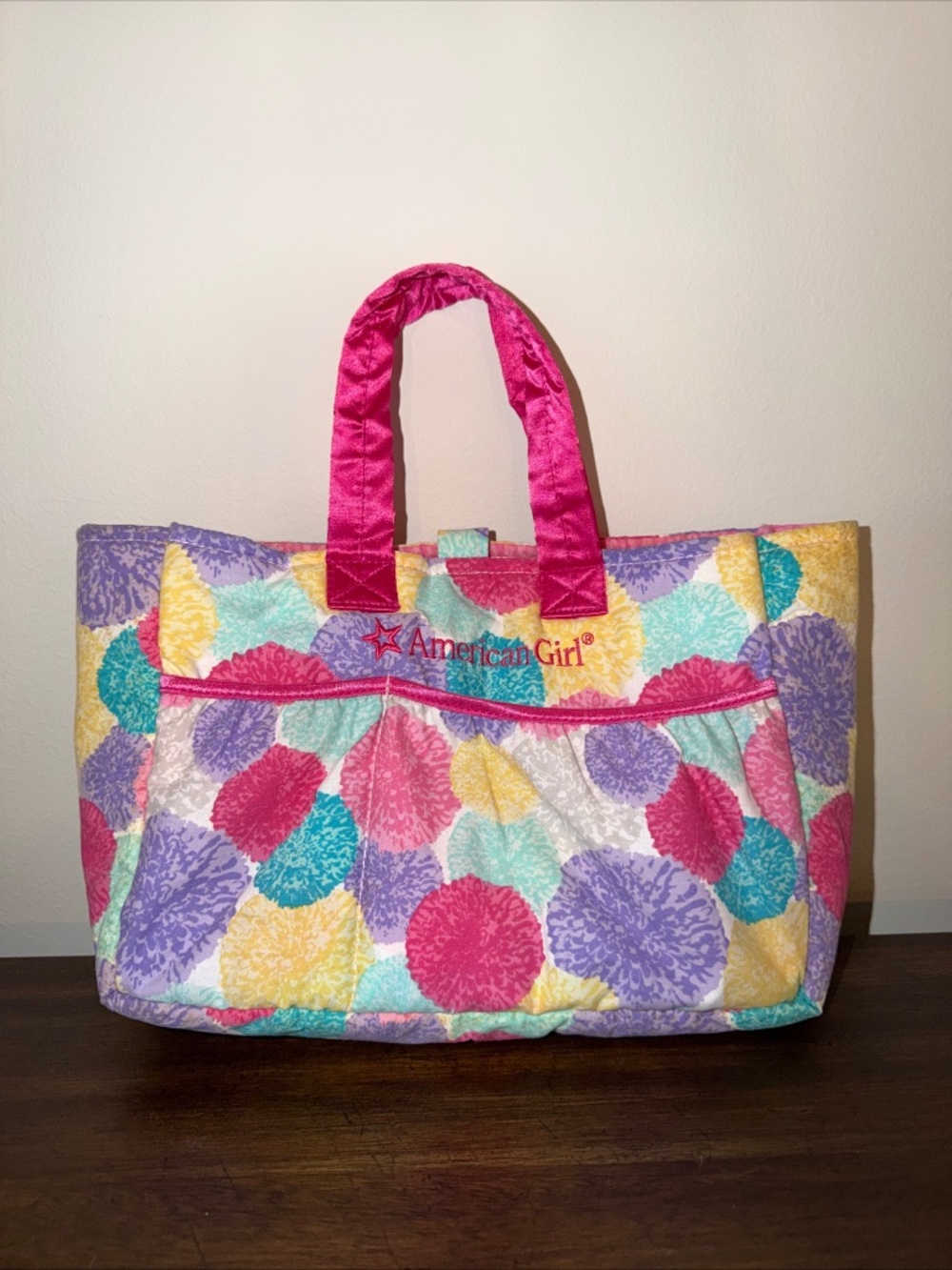 American Girl Bitty Baby Sunburst Diaper Bag